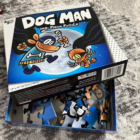DOG MAN 100 - Piece Puzzle EUC ages 6 and up - Picture 4 of 5